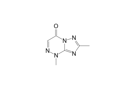 [1,2,4]Triazolo[5,1-c][1,2,4]triazin-4(1H)-one, 1,7-dimethyl-