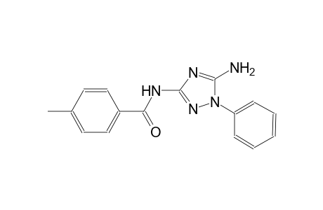 N-(5-amino-1-phenyl-1H-1,2,4-triazol-3-yl)-4-methylbenzamide