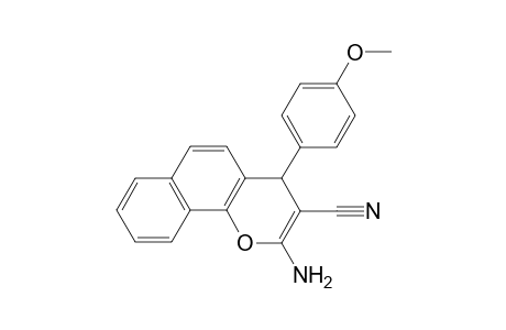 2-Amino-4-(4-methoxyphenyl)-4H-benzo[h]chromene-3-carbonitrile