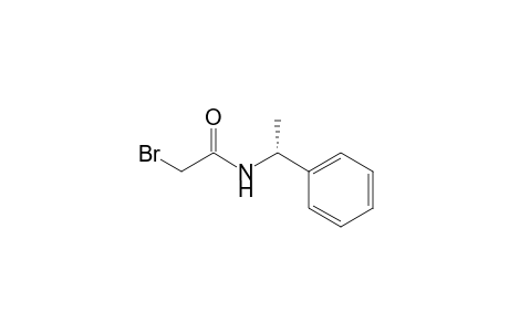 2-bromanyl-N-[(1R)-1-phenylethyl]ethanamide