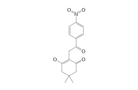 5,5-DIMETHYL-2-(PARA-NITROACETOPHENYL)-CYCLOHEXA-1,3-DIONE