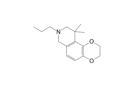 10,10-Dimethyl-8-propyl-2,3,7,8,9,10-hexahydro-[1,4]dioxino[2,3-f]isoquinoline