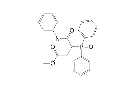 METHYL-BETA-(DIPHENYLPHOSPHINOYL)-N-PHENYLSUCCINAMATE