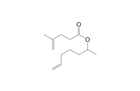 Hept-6-en-2-yl 4-methylpent-4-enoate