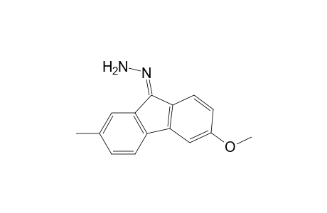 3-Methoxy-7-methyl-9-fluorenone Hydrazone