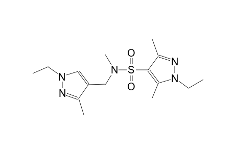 1H-pyrazole-4-sulfonamide, 1-ethyl-N-[(1-ethyl-3-methyl-1H-pyrazol-4-yl)methyl]-N,3,5-trimethyl-
