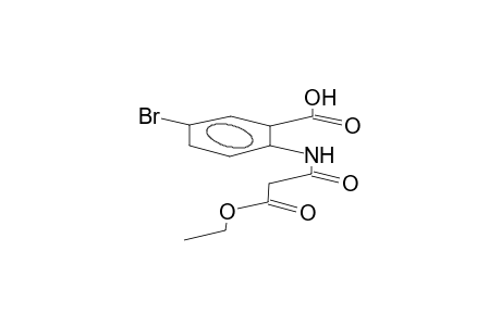 N-(2-carboxy-4-bromophenyl)malonamide ethyl ester