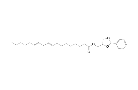 9,12-Octadecadienoic acid, (2-phenyl-1,3-dioxolan-4-yl)methyl ester, cis-