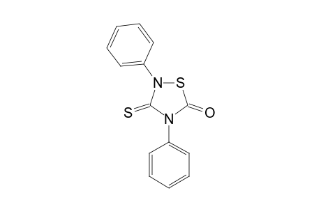 2,4-DIPHENYL-5-OXOTHIADIAZOLIDINE-3-THIONE