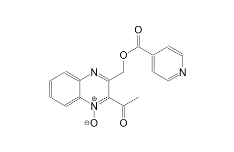 (3-acetyl-4-oxido-2-quinoxalinyl)methyl isonicotinate