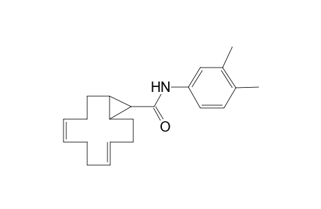 N-(3,4-Dimethylphenyl)bicyclo[10.1.0]trideca-4,8-diene-13-carboxamide