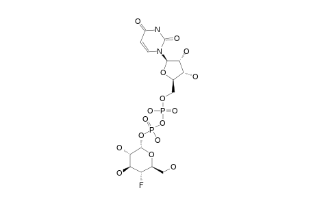 URIDINEDIPHOSPHATYL-4-DEOXY-4-FLUORO-ALPHA-D-GLUCOSE