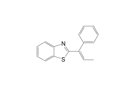 (E)-2-(1-Phenylpropenyl)benzothiazole