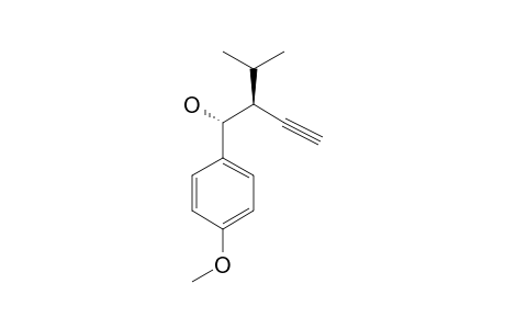 (+)-(1R,2R)-2-ISOPROPYL-1-(4-METHOXYPHENYL)-BUT-3-YN-1-OL