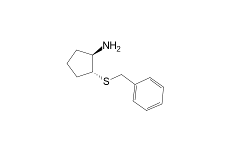 trans-2-Benzylsulfanycyclopentylamine