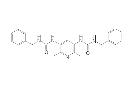 1-Benzyl-3-[5-(benzylcarbamoylamino)-2,6-dimethyl-3-pyridyl]urea