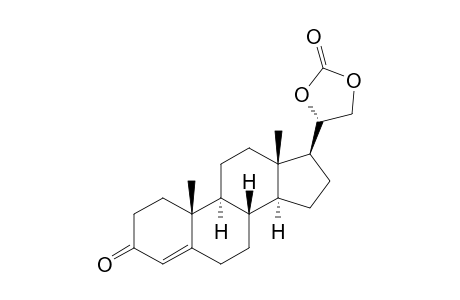 20β,21-dihydroxypregn-4-en-3-one, cyclic carbonate