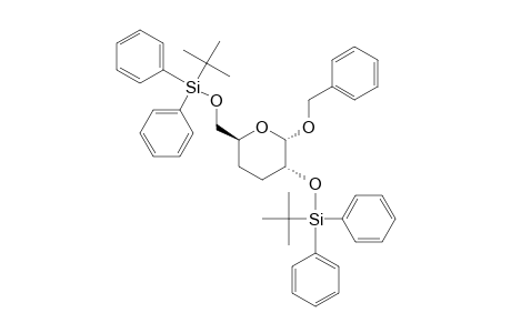 Benzyl 2,6-Di-O-(tert-butyldiphenylsilyl)-3,4-dideoxy-.alpha.-D-erythro-hexopyranoside