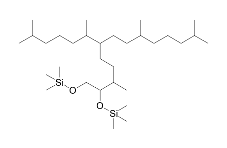 [5-(1,5-dimethylhexyl)-2,8,12-trimethyl-1-(trimethylsilyloxymethyl)tridecoxy]-trimethyl-silane