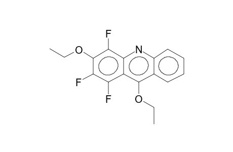 1,2,4-TRIFLUORO-3,9-DIETHOXYACRIDINE