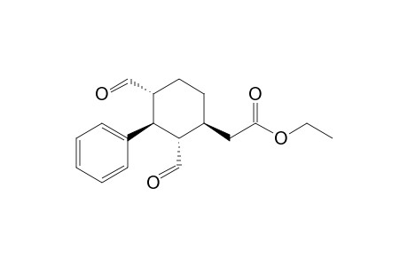 Ethyl[(1S,2S,3S,4R)-2,4-Diformyl-3-phenylcyclohexyl]acetate