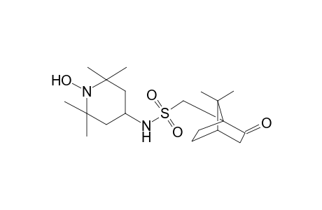 1-(7,7-dimethyl-2-oxo-norbornan-1-yl)-N-(1-hydroxy-2,2,6,6-tetramethyl-4-piperidyl)methanesulfonamide