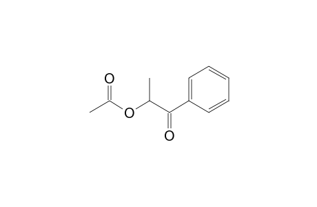 (1-methyl-2-oxo-2-phenyl-ethyl) acetate