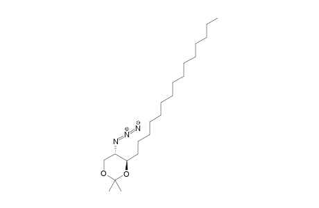 (4R,5S)-5-Azido-2,2-dimethyl-4-pentadecyl-1,3-dioxane