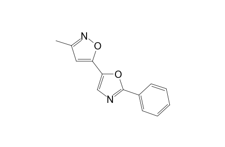 2-Phenyl-5-(3-methyl-5-isoxazyl)oxazole