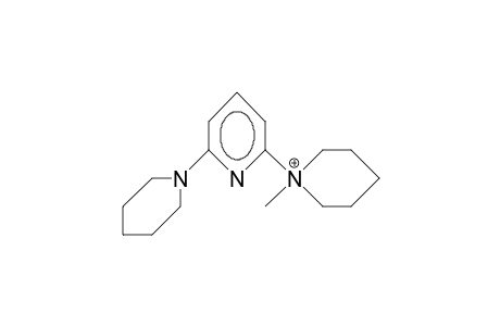 2-(N-Methyl-piperidinium)-6-piperidino-pyridine cation