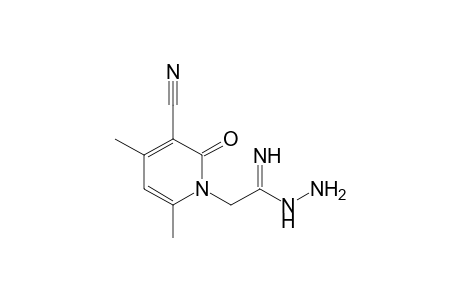 2-(3-Cyano-4,6-dimethyl-2-oxopyridin-1(2H)-yl)ethanimidohydrazide