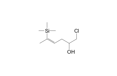 Z-1-Chloro-5-trimethylsilylhex-4-en-2-ol