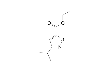 3-Isopropyl-isoxazole-5-carboxylic acid, ethyl ester