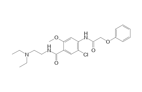 6'-chloro-4'-{[2-(diethylamino)ethyl]carbamoyl)-2-phenoxy-m-acetanisidide