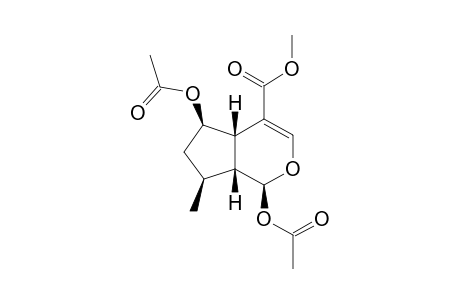 methyl (1S,4aS,5R,7S,7aR)-1,5-diacetyloxy-7-methyl-1,4a,5,6,7,7a-hexahydrocyclopenta[d]pyran-4-carboxylate