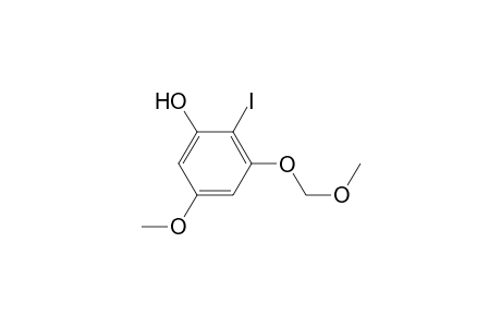 2-Iodo-5-methoxy-3-(methoxymethoxy) phenol