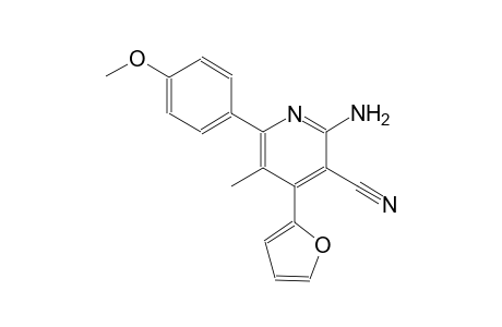 2-amino-4-(2-furyl)-6-(4-methoxyphenyl)-5-methylnicotinonitrile