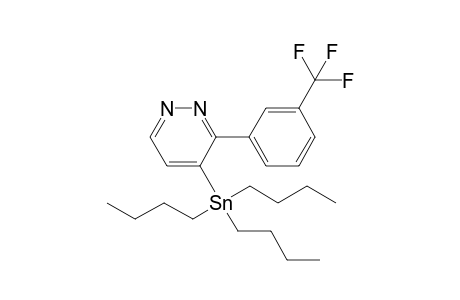 3-(3-Trifluoromethylphenyl)-4-tributylstannylpyridazine