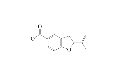 FOMANNOXIN-ACID;2-ISOPROPENYL-2,3-DIHYDROBENZOFURAN-5-CARBOXYLIC-ACID