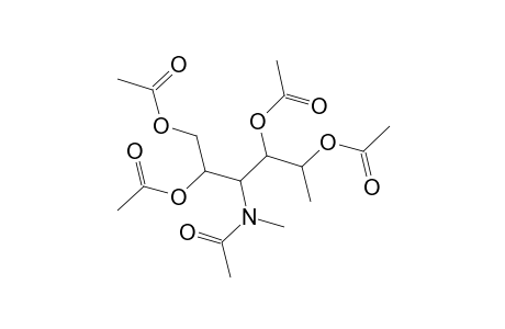 1,2,4,5-Tetra-O-acetyl-3-[acetyl(methyl)amino]-3,6-dideoxyhexitol