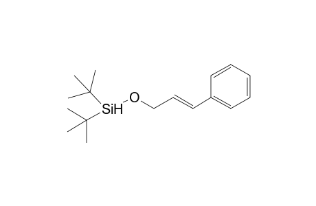 Di(tert-butyl)silyl (2E)-3-phenyl-2-propenyl ether