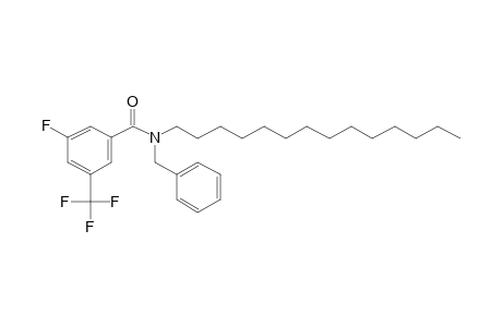 Benzamide, 3-fluoro-5-trifluoromethyl-N-benzyl-N-tetradecyl-