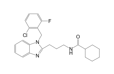 cyclohexanecarboxamide, N-[3-[1-[(2-chloro-6-fluorophenyl)methyl]-1H-benzimidazol-2-yl]propyl]-
