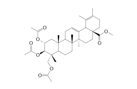 2-ALPHA,3-BETA,23-TRIACETOXY-URSA-12,19-DIEN-28-METHYLESTER