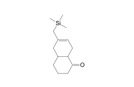 6-Trimethylsilylmethyl-3,4,4a,5,8,8a-hexahydro-1(2h)-naphthalenone