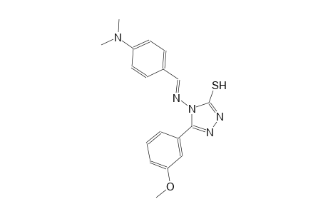 4-({(E)-[4-(dimethylamino)phenyl]methylidene}amino)-5-(3-methoxyphenyl)-4H-1,2,4-triazol-3-yl hydrosulfide