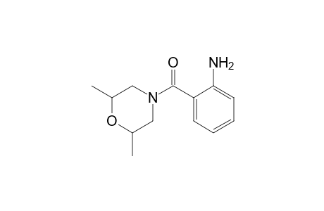 1-(4-Aminobenzoyl)-2,6-dimethylmorpholine