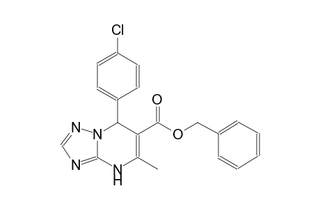benzyl 7-(4-chlorophenyl)-5-methyl-4,7-dihydro[1,2,4]triazolo[1,5-a]pyrimidine-6-carboxylate