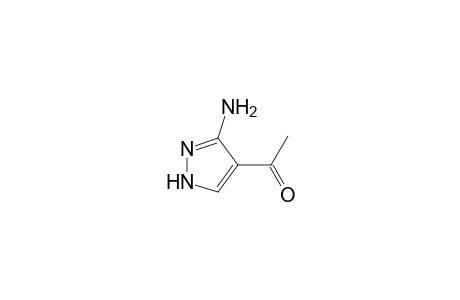 Ethanone, 1-(3-amino-1H-pyrazol-4-yl)-