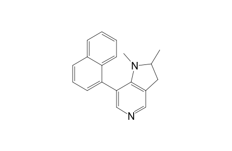 1,2-Dimethyl-7-naphthyl-2-pyrrolino[3,2-c]pyridine